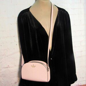 NWOT KATE SPADE PALE PINK SAFFIANO LEATHER CROSS BODY BAG